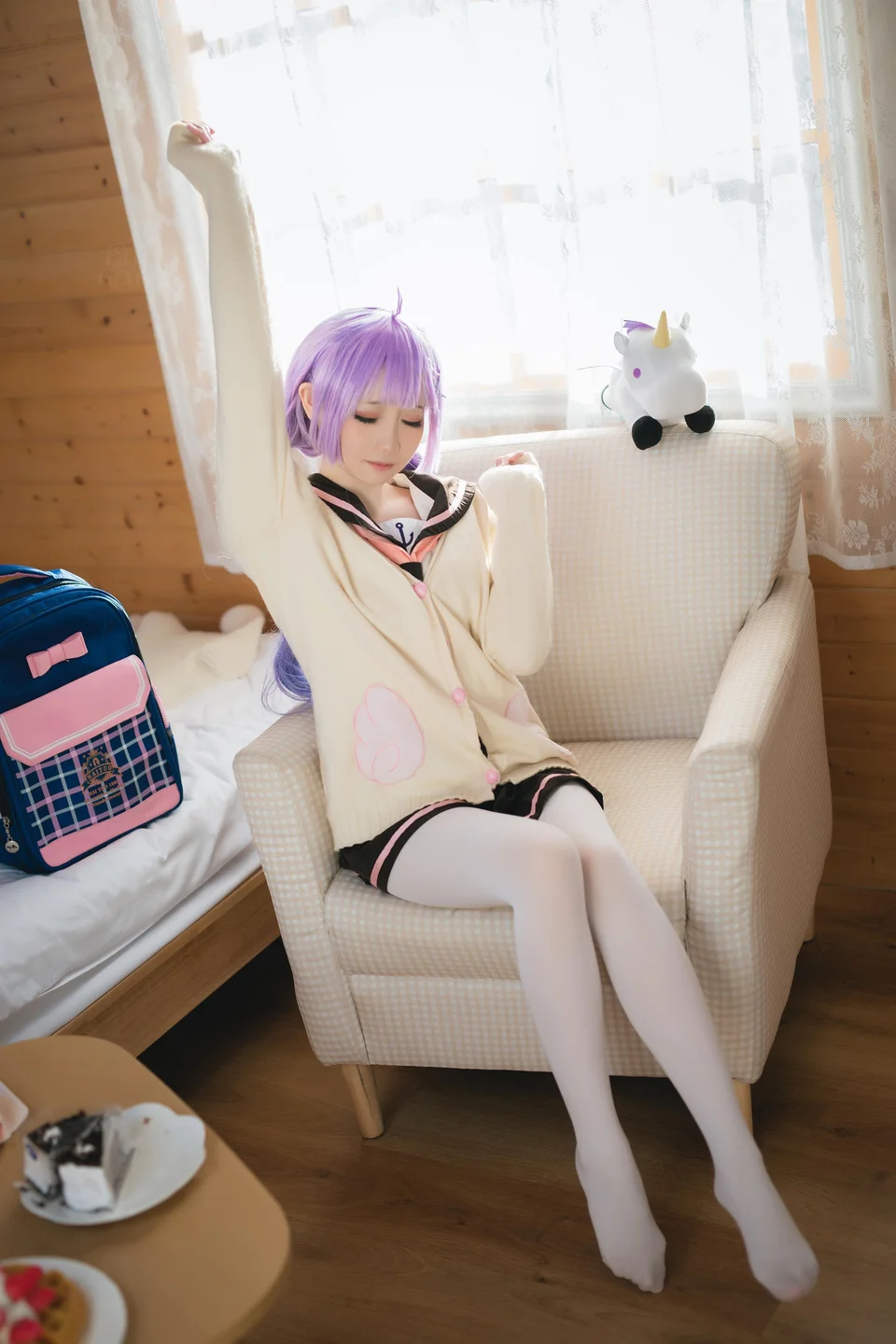 焖焖碳 - 独角兽JK制服 [21P-51MB] tg@simisebaisi 【丝足阁】11.webp